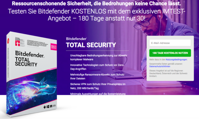 Miễn phí bản quyền Bitdefender Total Security 2023 6 tháng