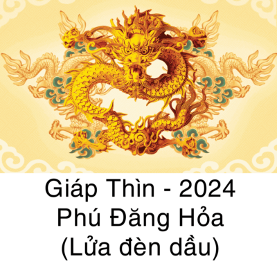 Giáp Thìn 2024 Phú Đăng Hỏa (Lửa Đèn Dầu)