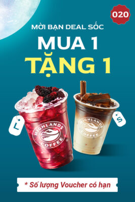 Voucher Highlands Coffee Mua 02 tinh 01